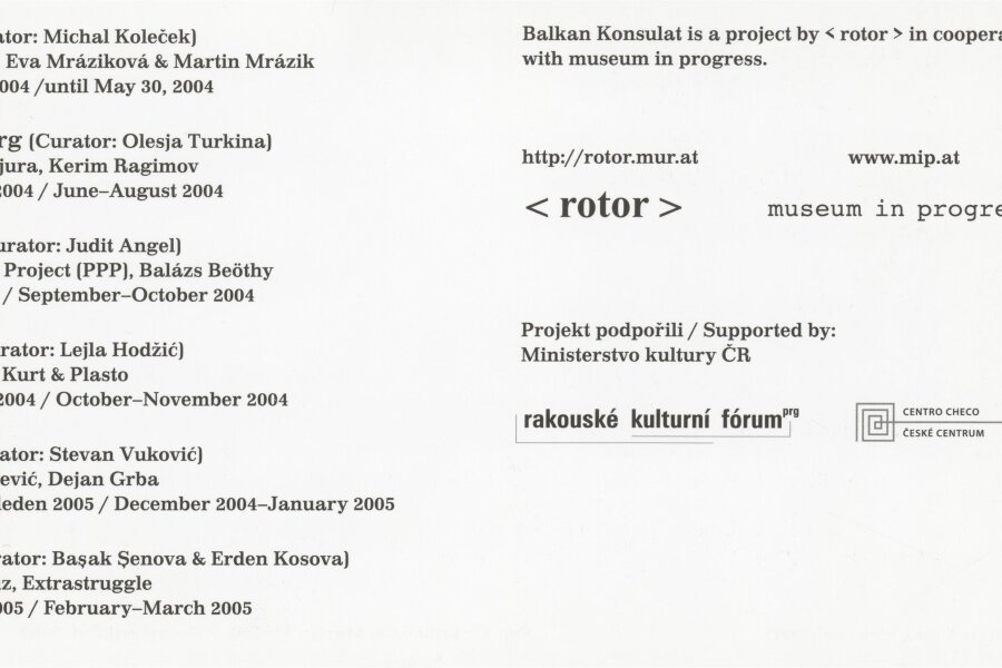 pozvánka Balkan Konsulat